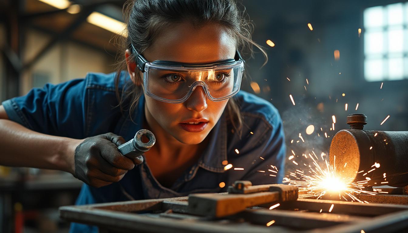 découvrez comment les lunettes de protection, élément essentiel des équipements de protection individuelle (epi), ont permis à sophie d'éviter un accident grave et garanti sa sécurité au travail.
