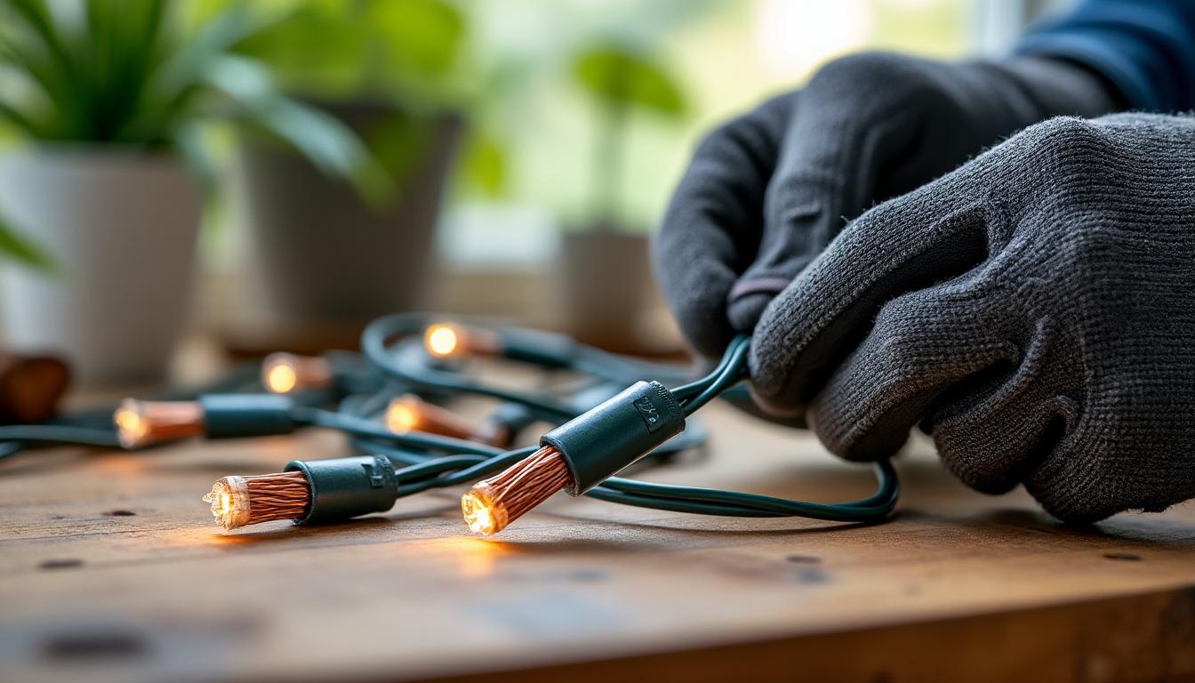 découvrez notre guide pratique pour réparer facilement une guirlande led à 3 fils. suivez des étapes simples et rapides pour redonner vie à vos décorations lumineuses.