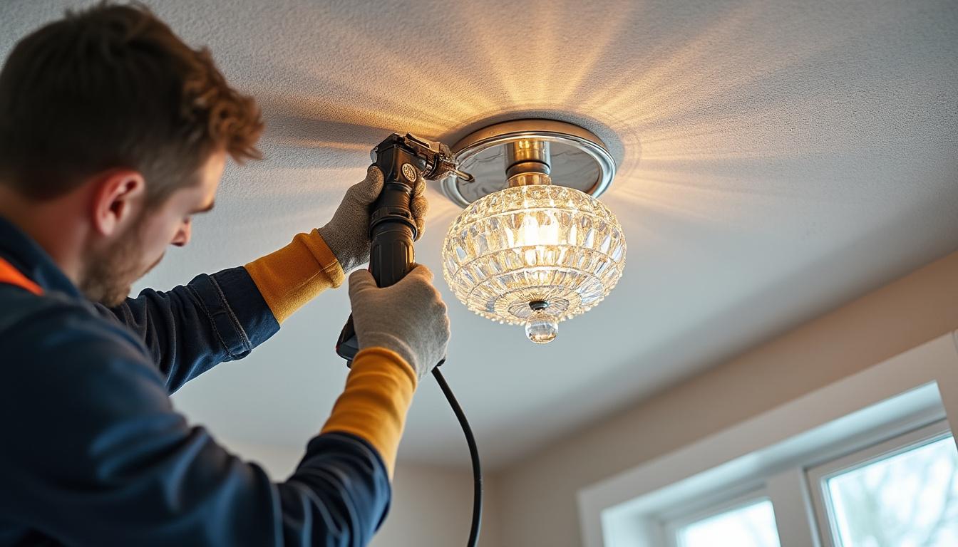 découvrez des méthodes sûres et des astuces pratiques pour installer un lustre lourd sur un plafond en placo, garantissant solidité et sécurité dans votre intérieur.