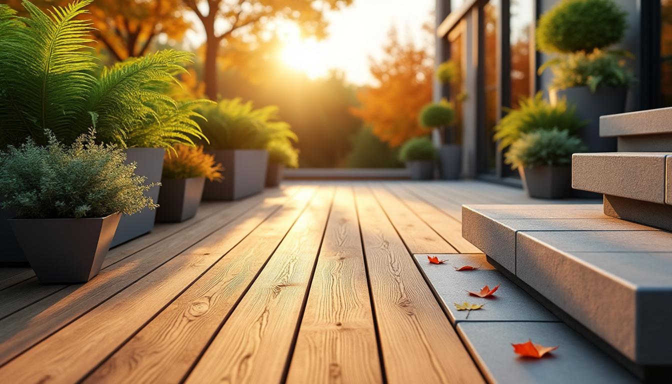 découvrez nos conseils pour choisir le revêtement idéal qui sublimera votre terrasse, alliant esthétique, durabilité et confort.