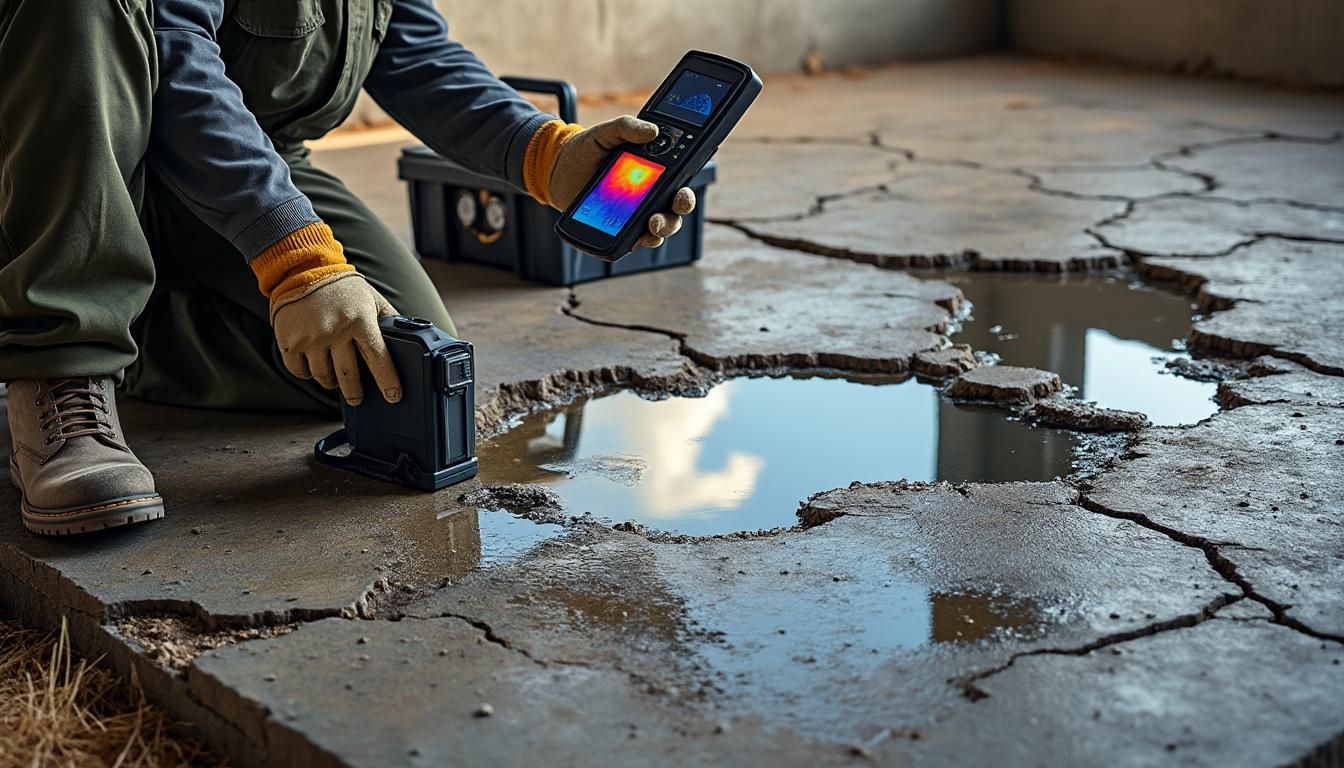 apprenez à détecter et réparer efficacement une fuite de chauffage dans une dalle en béton grâce à notre guide pratique détaillé et accessible.