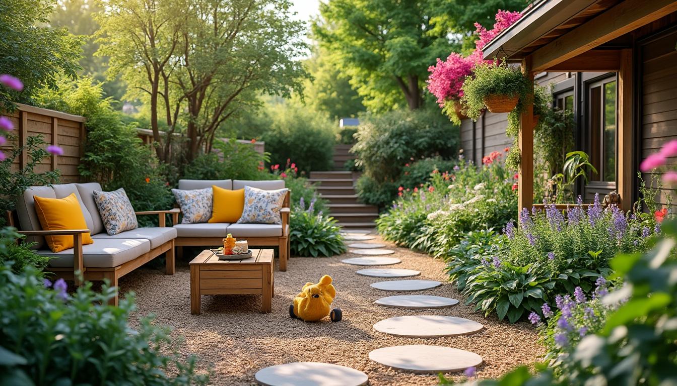 découvrez nos astuces essentielles pour créer un jardin familial fonctionnel, sûr et convivial, idéal pour partager des moments de détente en toute sérénité.