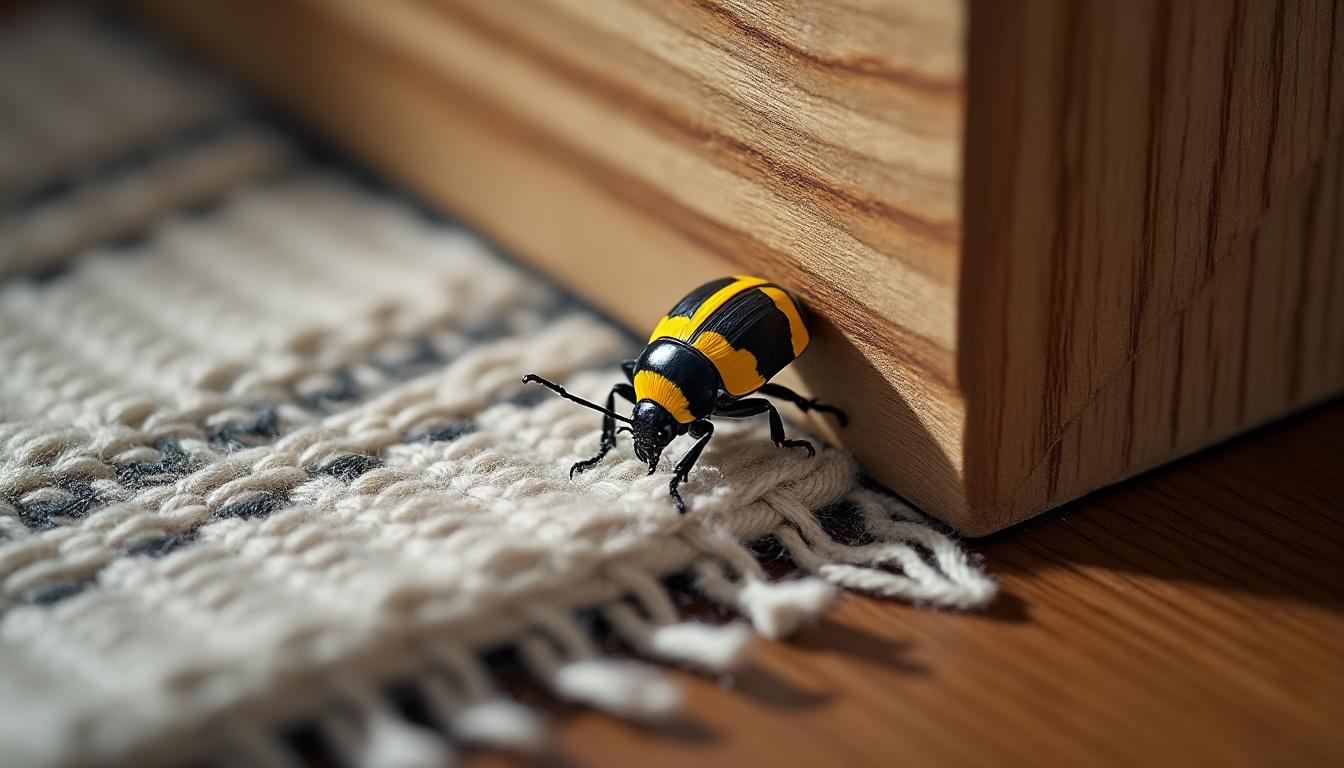 découvrez comment identifier facilement les petits insectes noirs et jaunes dans votre maison et apprenez des méthodes efficaces pour les éliminer durablement.