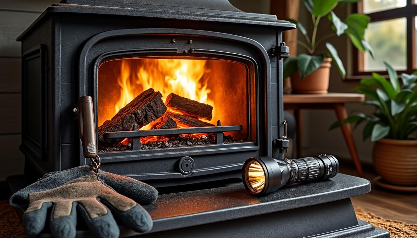découvrez notre guide pratique pour installer et stabiliser le déflecteur de fumée de votre poêle à bois, assurant une performance optimale et une sécurité renforcée.