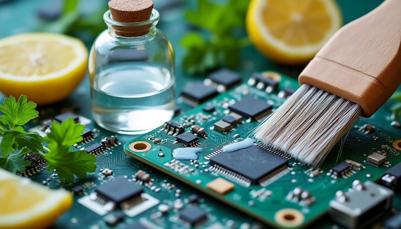 découvrez comment nettoyer un circuit imprimé avec du vinaigre blanc grâce à notre guide sûr et efficace, sans risques d'endommagement pour vos composants électroniques.