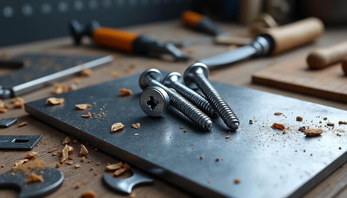 découvrez les caractéristiques essentielles des vis pour tôle et nos conseils pratiques pour une pose optimale et durable.