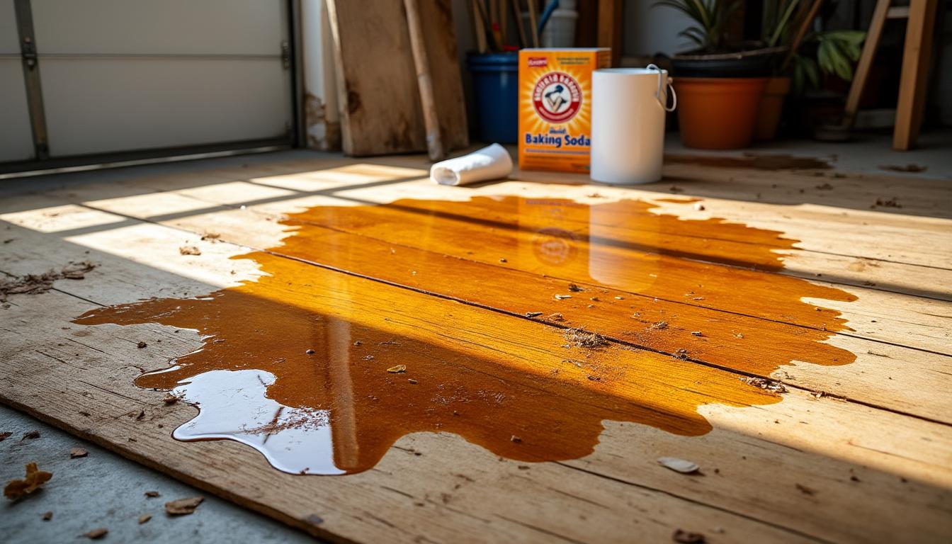 découvrez des méthodes efficaces et simples pour retirer une tache d’huile moteur sur du bois sans l’endommager, et redonnez-lui son éclat d’origine.