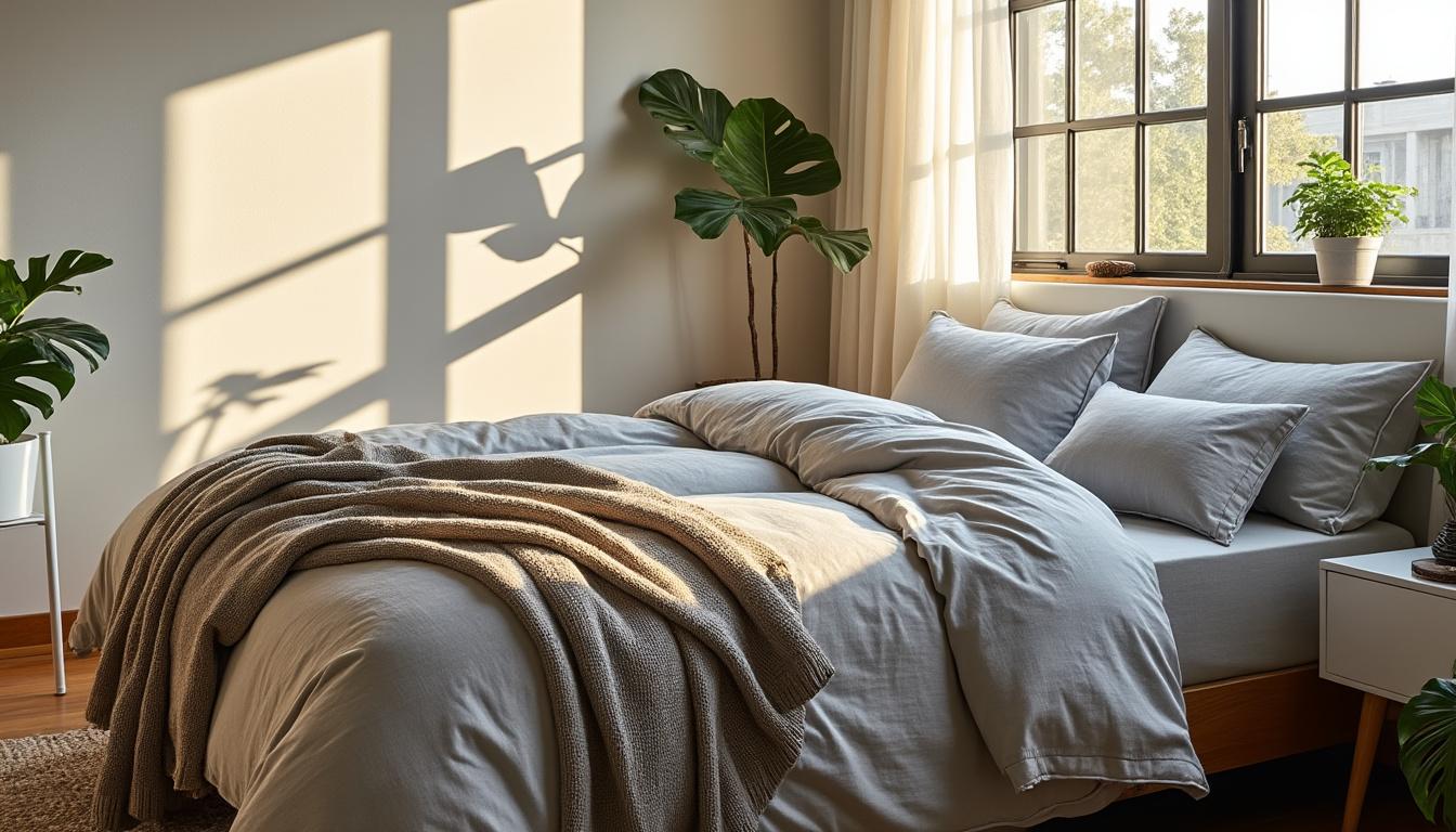 découvrez comment transformer l'ambiance de votre chambre avec du linge de maison tendance, alliant style et confort pour un espace accueillant et moderne.