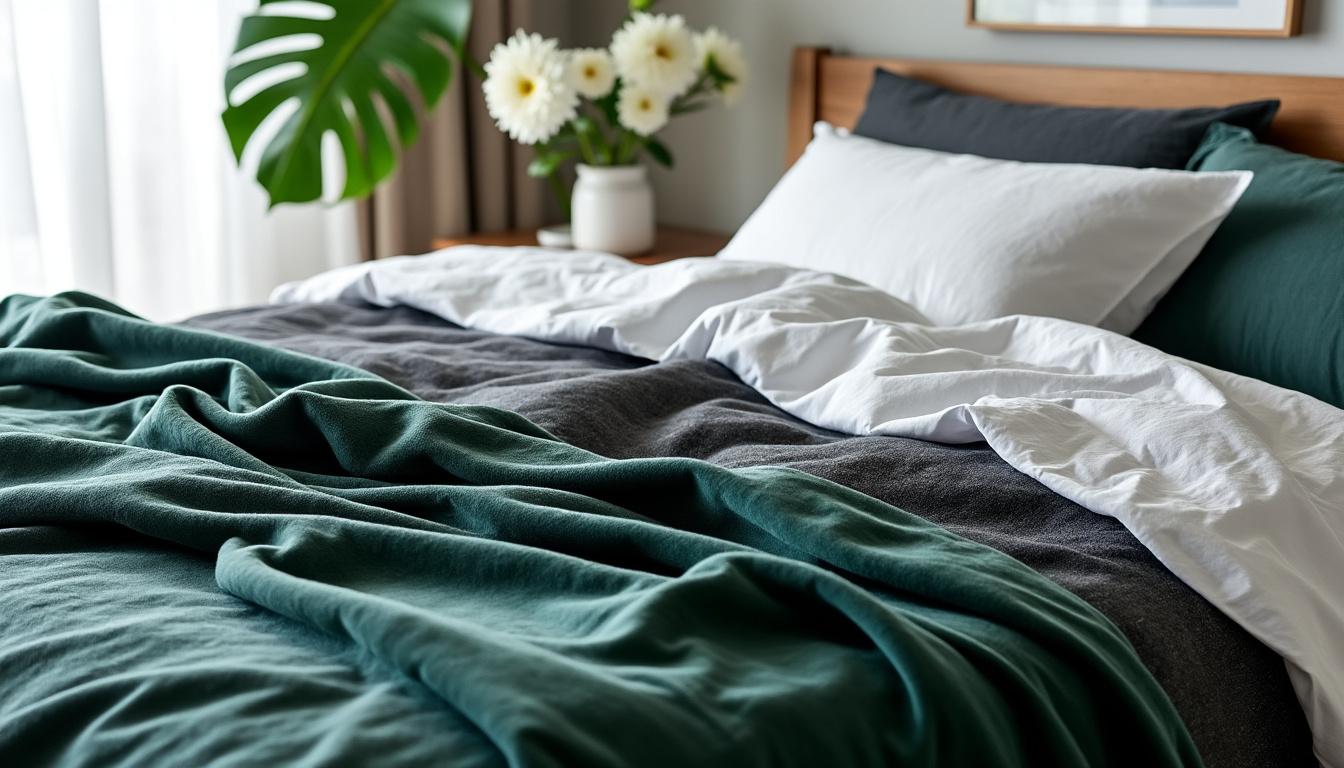 découvrez comment le linge de maison tendance peut métamorphoser l'ambiance de votre chambre pour un espace à la fois cosy et stylé.
