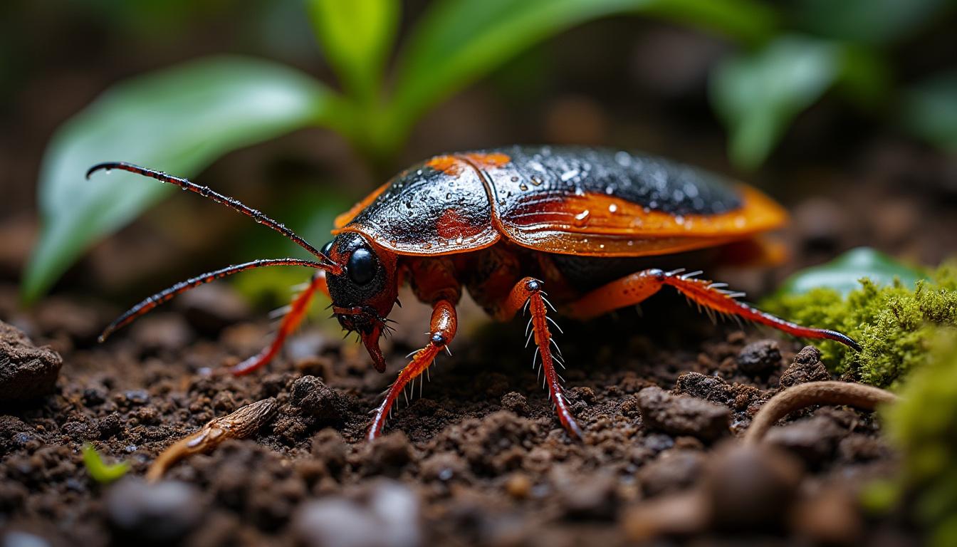 découvrez tout sur le cafard de jardin : identification, comportement, habitat et méthodes efficaces pour s'en débarrasser naturellement.