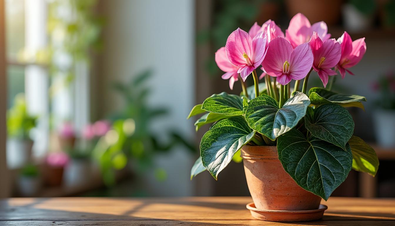 découvrez le cyclamen, une plante d'intérieur et d'extérieur élégante aux fleurs délicates et colorées, parfaite pour égayer votre jardin ou votre maison.