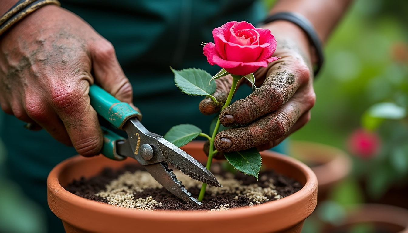 apprenez les techniques simples et efficaces pour réussir le bouturage d'un rosier et obtenir de nouvelles plantes magnifiques.