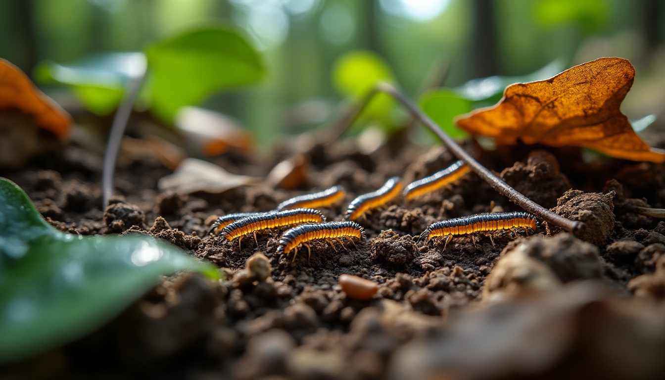 découvrez les collemboles, de petits arthropodes essentiels au sol, jouant un rôle clé dans la décomposition et la santé des écosystèmes.