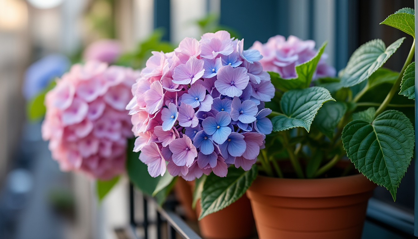 découvrez comment entretenir un hortensia en pot pour profiter de ses magnifiques fleurs colorées tout au long de l'année.