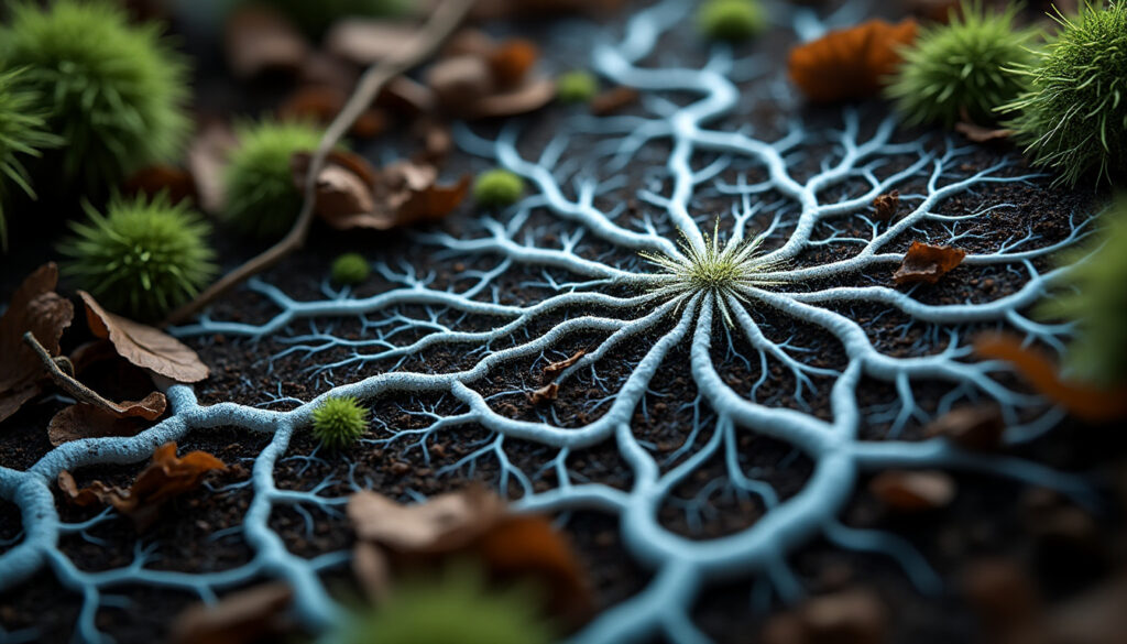 découvrez le mycélium, réseau souterrain essentiel des champignons, clé de la santé des sols et de la biodiversité.