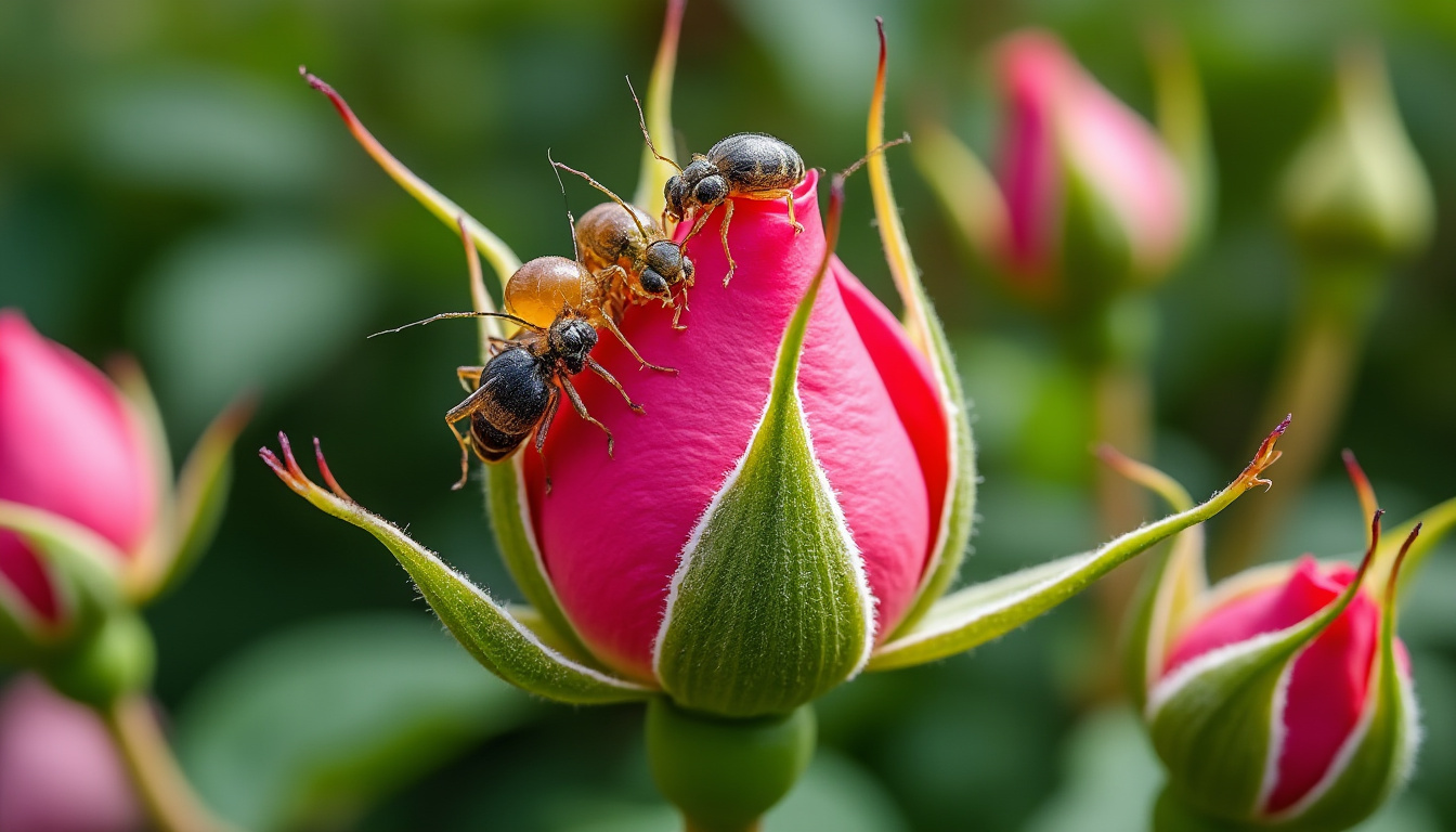 découvrez comment identifier et éliminer efficacement les pucerons sur vos rosiers pour des plantes saines et fleuries toute la saison.