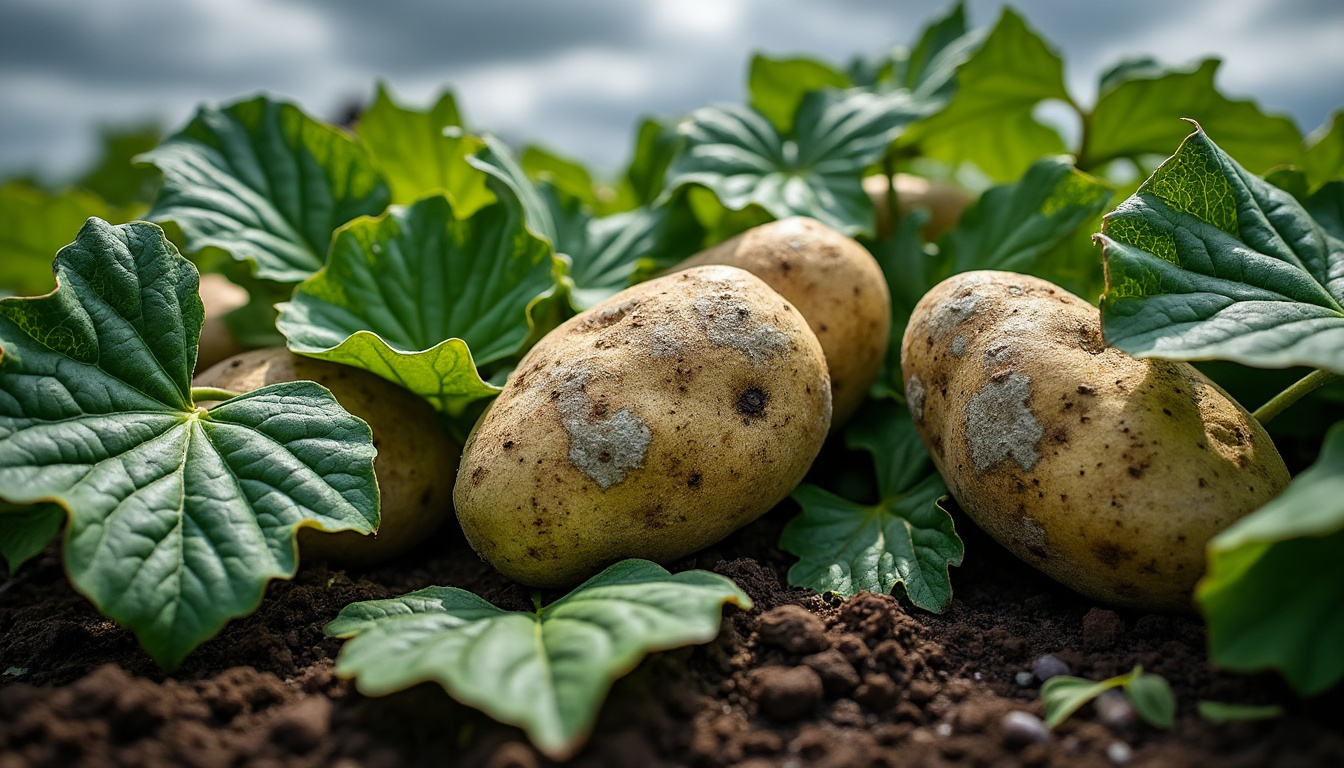 découvrez comment identifier, prévenir et traiter le mildiou de la pomme de terre pour protéger votre récolte et assurer des tubercules sains et abondants.