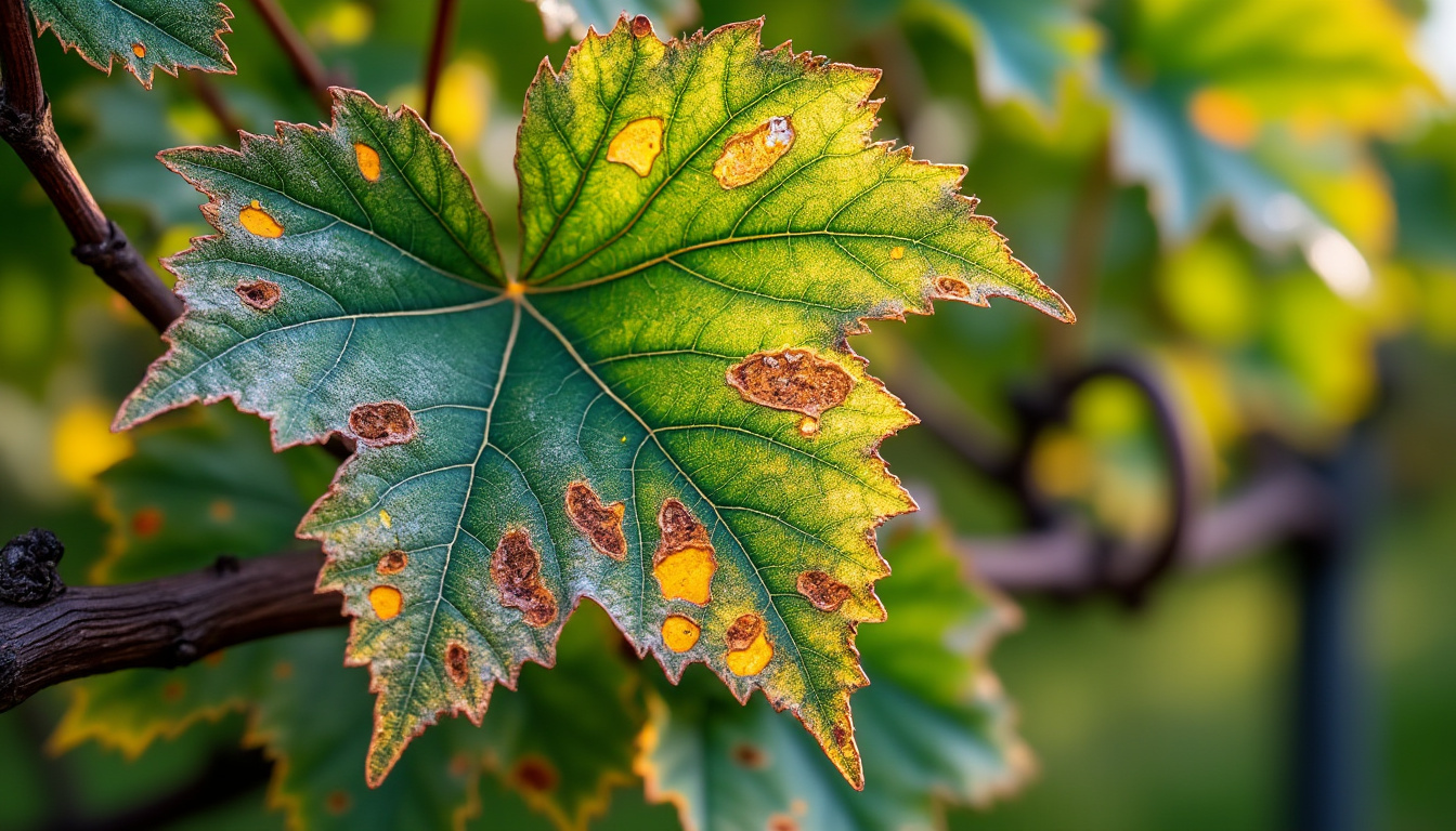 découvrez comment identifier, prévenir et traiter le mildiou de la vigne pour protéger vos plantations et assurer une récolte de qualité.