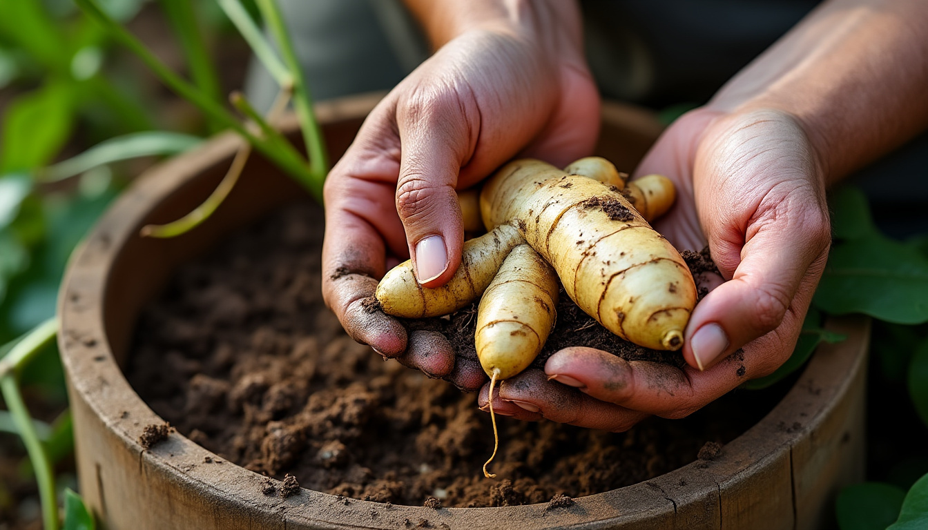 apprenez à planter du gingembre facilement chez vous grâce à nos conseils pratiques pour réussir la culture de cette plante aromatique et médicinale.